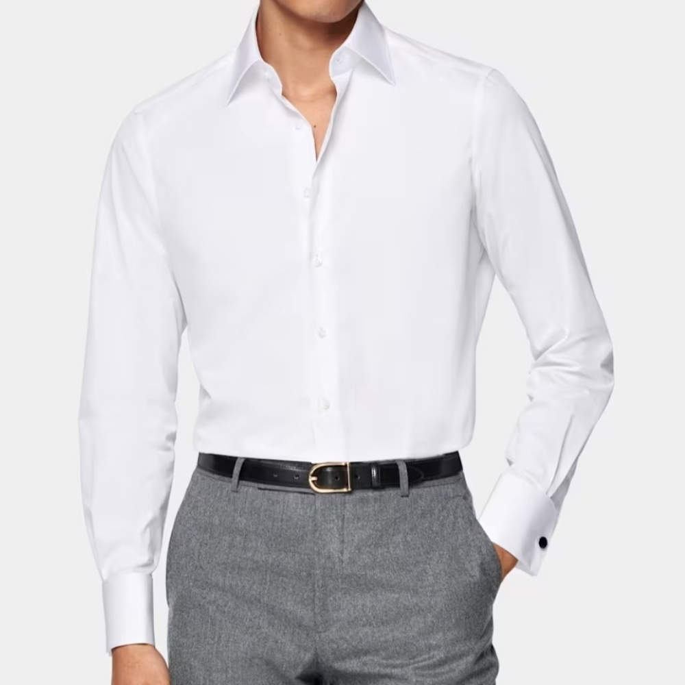 Suitsupply Crisp White Dress Shirt